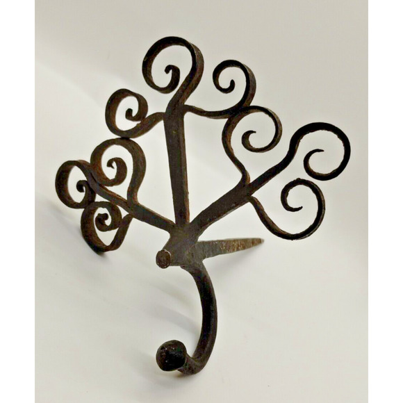 Outdoor Iron Staked Hanger 6" Tall - Picture 3 of 4